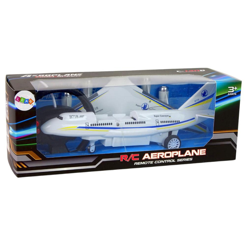 Samolot Pasażerski R/C Zdalnie Sterowany + Pilot Akumulator Kabel USB