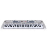 Srebrny Keyboard dla dzieci 5+ Mikrofon + Nagrywanie USB - model nr 824 Srebrny Keyboard dla dzieci 5+ Mikrofon + Nagrywanie USB - model nr 824