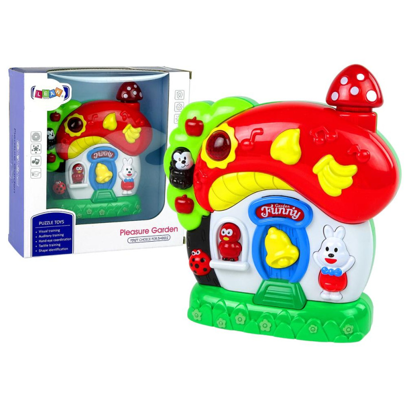 Grający Muzyczny Domek Dla Niemowląt Zwierzątka