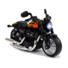 Motocykl Champion Czarny 1:14 Napęd Pull-Back Dźwięk Światła