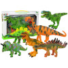 Zestaw Dinozaurów Figurki Modele 6 Sztuk Akcesoria