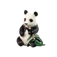 Figurka Kolekcjonerska Panda Wielka z Bambusem