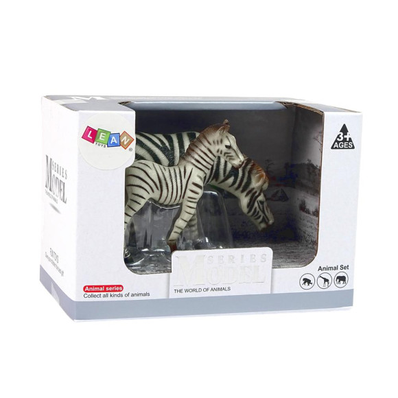 Zestaw 2 Figurek Zebra z Młodym Zebry Figurka Zwierzęta Zestaw 2 Figurek Zebra z Młodym Zebry Figurka Zwierzęta