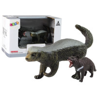 Zestaw 2 Figurek Ratel Miodożerny Diabeł Tasmański Figurka