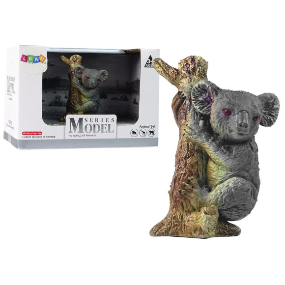 Figurka Koala Na Drzewie Zwierzęta Zoo Figurka Koala Na Drzewie Zwierzęta Zoo