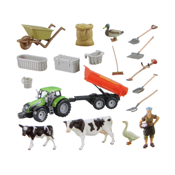 Zestaw Do Złożenia DIY Farma Wysoki Płot Zwierzęta Krowa Kaczka Zestaw Do Złożenia DIY Farma Wysoki Płot Zwierzęta Krowa Kaczka