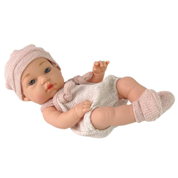 Lalka Słodki Bobas Sweter Czapeczka Różowa 30 cm Lalka Słodki Bobas Sweter Czapeczka Różowa 30 cm