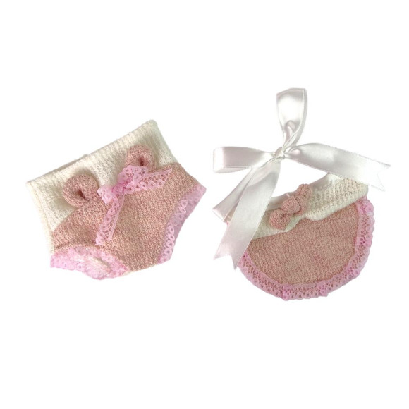 Lalka Słodki Bobas Sweter Czapeczka Różowa 30 cm Lalka Słodki Bobas Sweter Czapeczka Różowa 30 cm