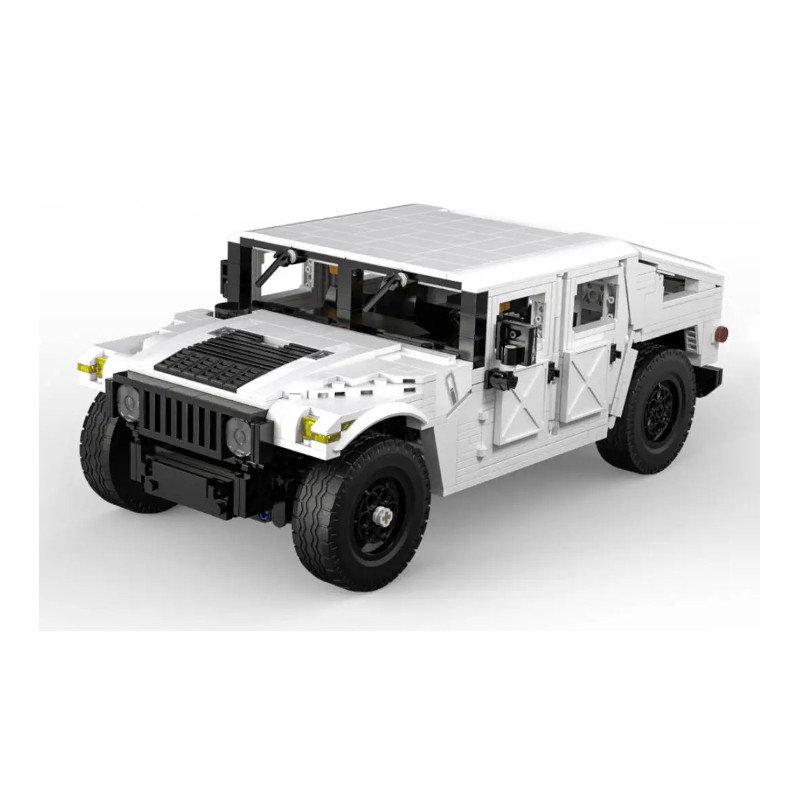Klocki techniczne CaDA 1386 el. Humvee pojazd wojskowy 1:12 dla dzieci 8+