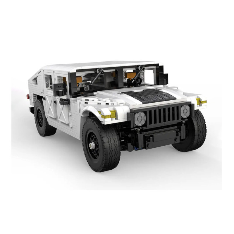 Klocki techniczne CaDA 1386 el. Humvee pojazd wojskowy 1:12 dla dzieci 8+