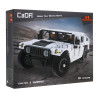 Klocki techniczne CaDA 1386 el. Humvee pojazd wojskowy 1:12 dla dzieci 8+