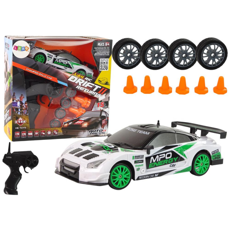 Auto Sportowe Drift Zdalnie Sterowane R/C 15 km/h Zmiana kół