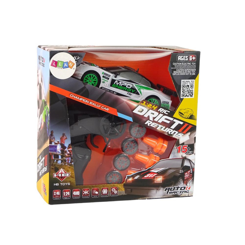 Auto Sportowe Drift Zdalnie Sterowane R/C 15 km/h Zmiana kół