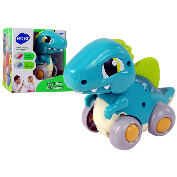 Dinozaur Na Kółkach Niebieski Figurka Spinosaurus Dinozaur Na Kółkach Niebieski Figurka Spinosaurus