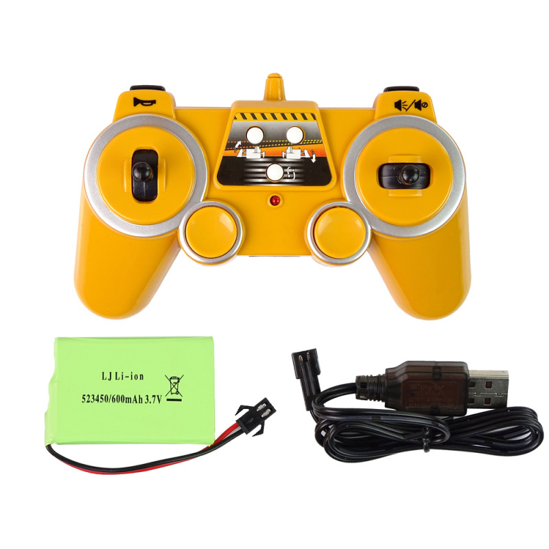 Zdalnie Sterowana Koparka Spychacz Spych 1:20 Pilot