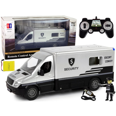 Auto Bankowóz Konwój Security Zdalnie Sterowane R/C Pilot Akumulator