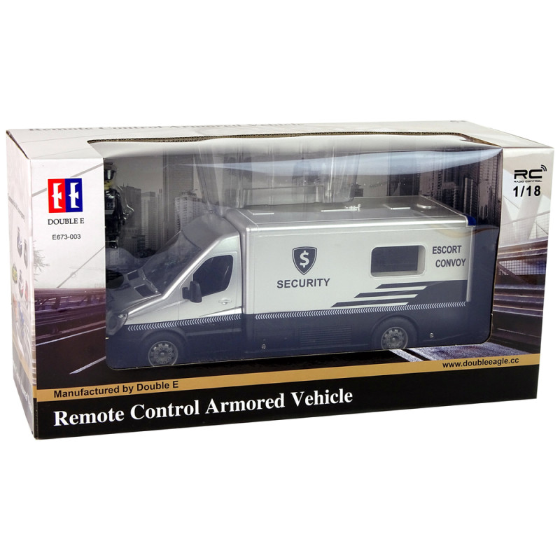 Auto Bankowóz Konwój Security Zdalnie Sterowane R/C Pilot Akumulator