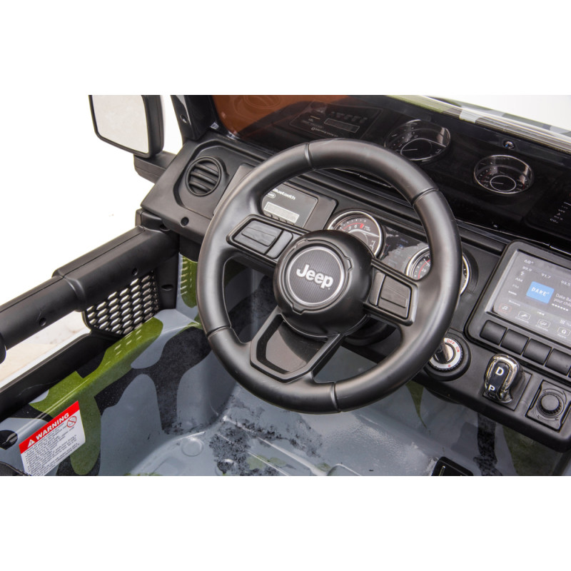 Pojazd na Akumulator Jeep Wrangler Rubicon DK-JWR555 Moro