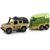 Auto Terenowe Transporter Do Rozkręcania DIY Dinozaur