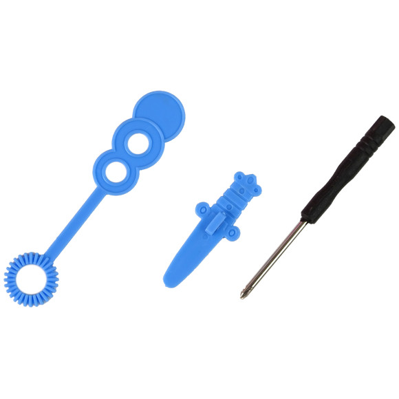 Kosiarka Maszyna do Baniek Mydlanych Niebieska Bańki Mydlane Muzyka