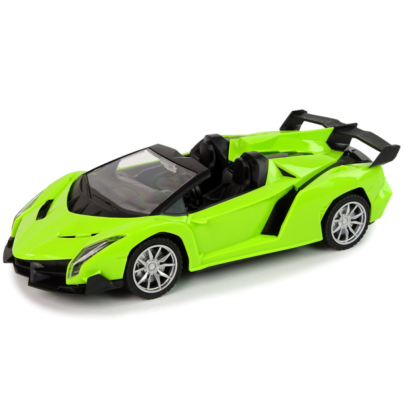 Zdalnie Sterowane Auto Sportowe R/C 1:18 Zielone