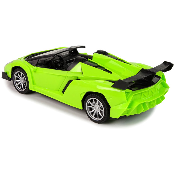 Zdalnie Sterowane Auto Sportowe R/C 1:18 Zielone Zdalnie Sterowane Auto Sportowe R/C 1:18 Zielone