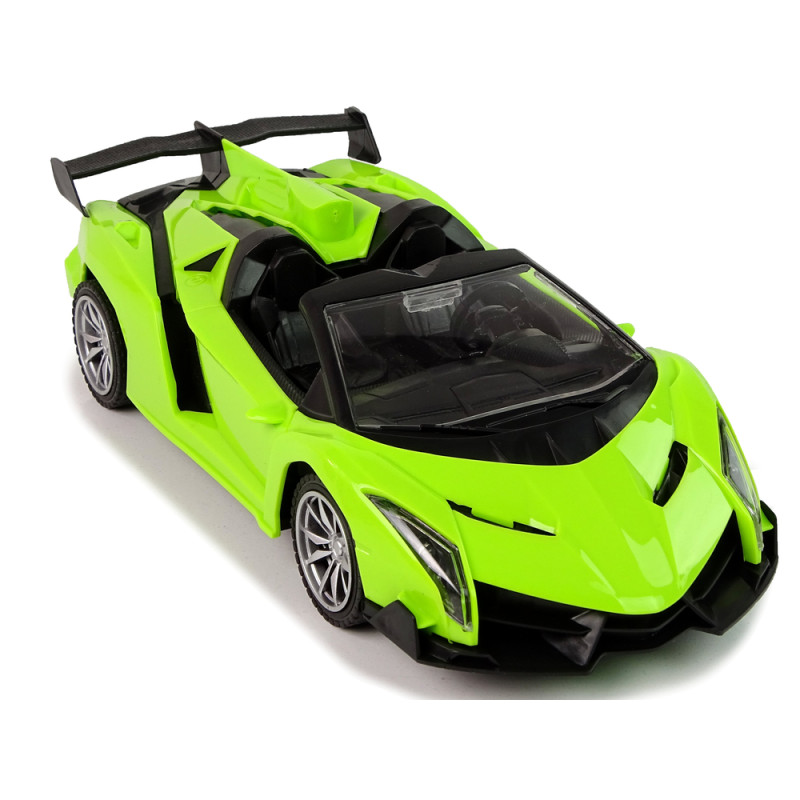 Zdalnie Sterowane Auto Sportowe R/C 1:18 Zielone