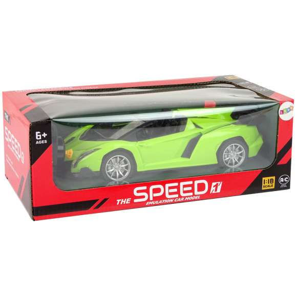 Zdalnie Sterowane Auto Sportowe R/C 1:18 Zielone Zdalnie Sterowane Auto Sportowe R/C 1:18 Zielone