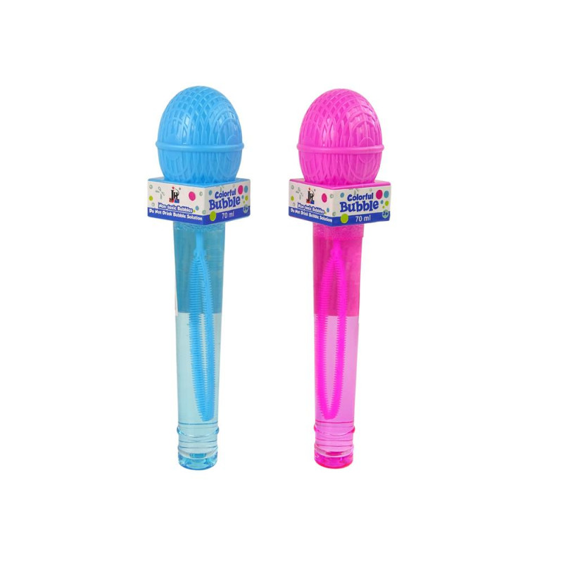 Bańki Mydlane Mikrofon 2 Kolory 70 ml