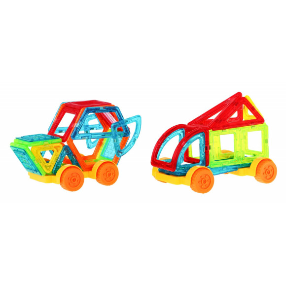 Klocki Magnetyczne MEGA Zestaw 184 elementów