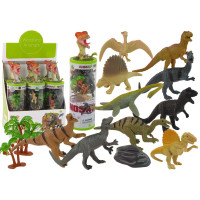 Zestaw Figurek Dinozaury w Tubie Park Akcesoria 12 El.