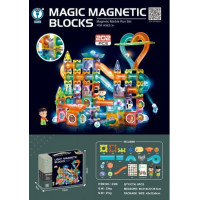Klocki Magnetyczne Zestaw 202 elementów