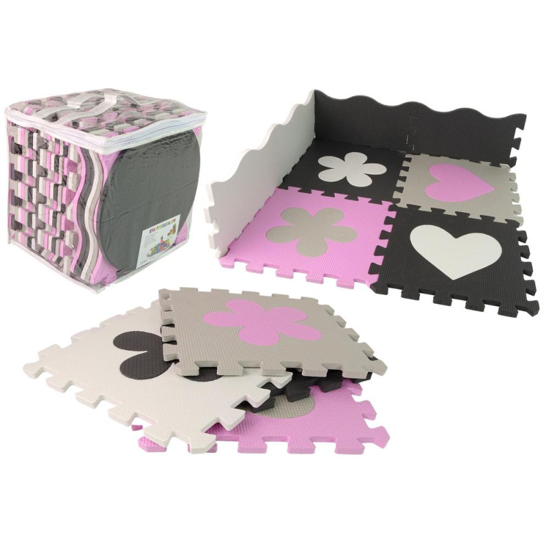 Mata Edukacyjna Piankowa EVA Puzzle Dla Niemowląt 25 szt