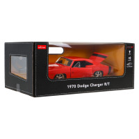 1970 Dodge Charger RT czerwony RASTAR model 1:16 Zdalnie sterowane auto + Pilot