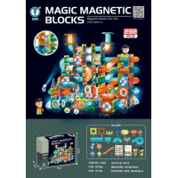 Klocki Magnetyczne Zestaw 292 elementów