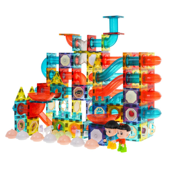 Klocki Magnetyczne Zestaw 292 elementów