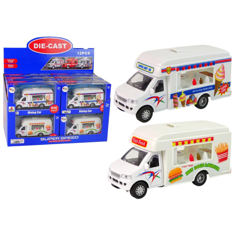 Auto Camper Lodziarnia Fast-Food Resoraki Napęd Frykcyjny 2 Modele