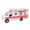 Auto Pojazd Ratunkowy Ambulans Napęd Frykcyjny 2 Kolory