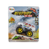 Auto Resorak Z Naciągiem Monster Truck Big Foot Gumowe Opony Rampa