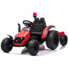 Traktor na akumulator z Przyczepą HZB-200 Czerwony