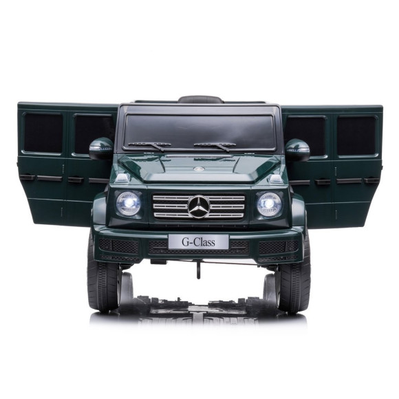 Samochód na akumulator Mercedes G500 Zielony Samochód na akumulator Mercedes G500 Zielony