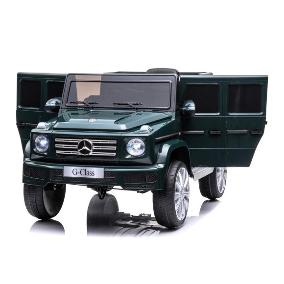 Samochód na akumulator Mercedes G500 Zielony Samochód na akumulator Mercedes G500 Zielony