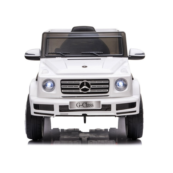 Samochód na akumulator Mercedes G500 biały Samochód na akumulator Mercedes G500 biały