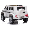 Samochód na akumulator Mercedes G500 biały Samochód na akumulator Mercedes G500 biały