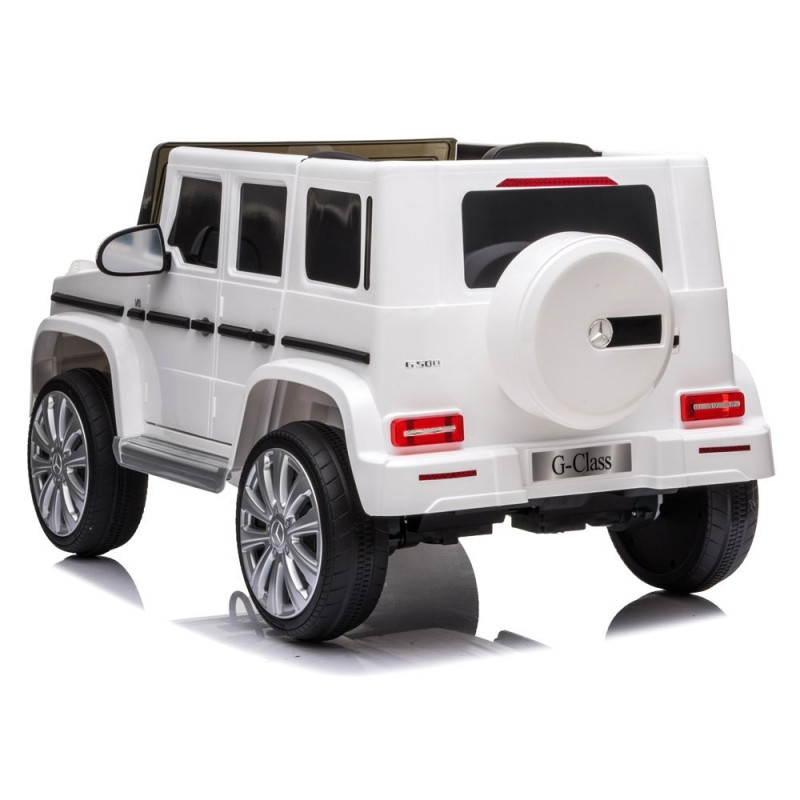 Samochód na akumulator Mercedes G500 biały
