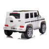 Samochód na akumulator Mercedes G500 biały Samochód na akumulator Mercedes G500 biały