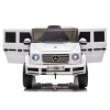 Samochód na akumulator Mercedes G500 biały Samochód na akumulator Mercedes G500 biały