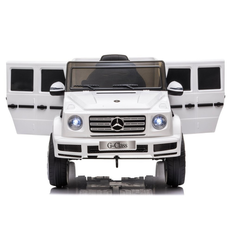 Samochód na akumulator Mercedes G500 biały