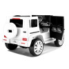 Samochód na akumulator Mercedes G500 biały Samochód na akumulator Mercedes G500 biały