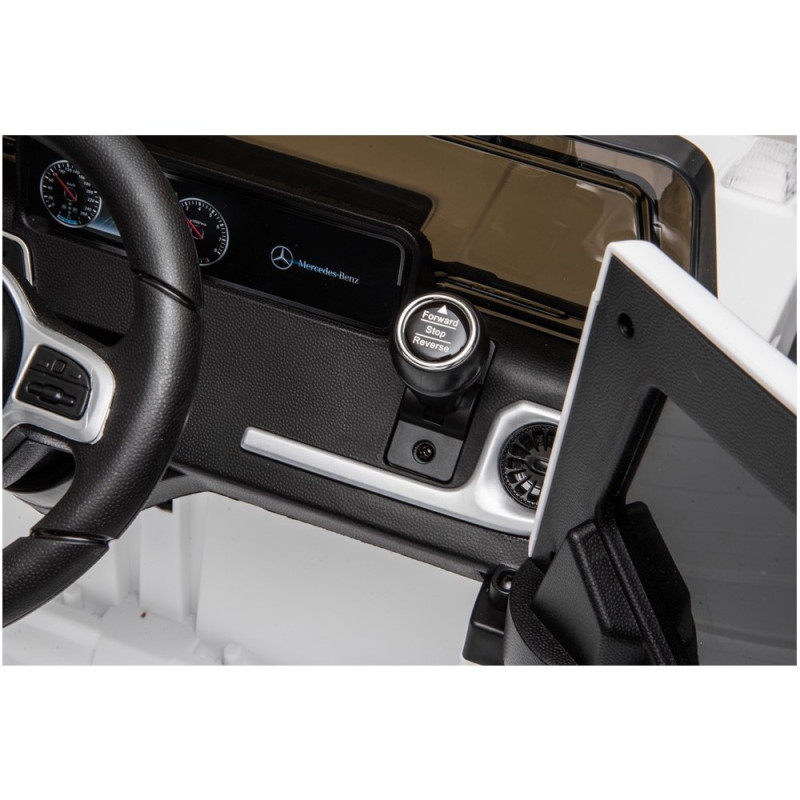 Samochód na akumulator Mercedes G500 biały
